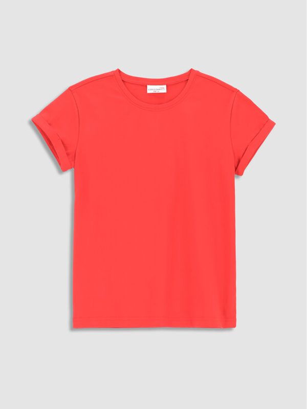 Coccodrillo Coccodrillo Тишърт WC3143201BAG Червен Regular Fit