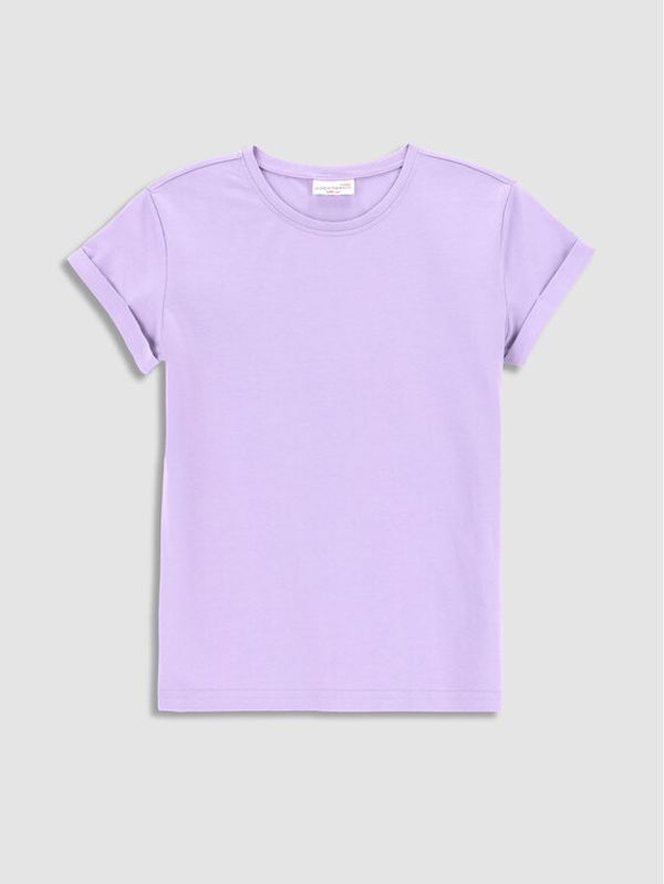Coccodrillo Coccodrillo Тишърт WC3143201BAG Виолетов Regular Fit