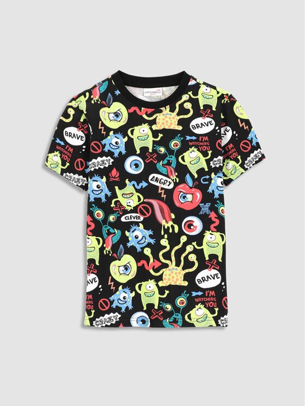 Coccodrillo Coccodrillo Тишърт WC3143201EVB Цветен Regular Fit