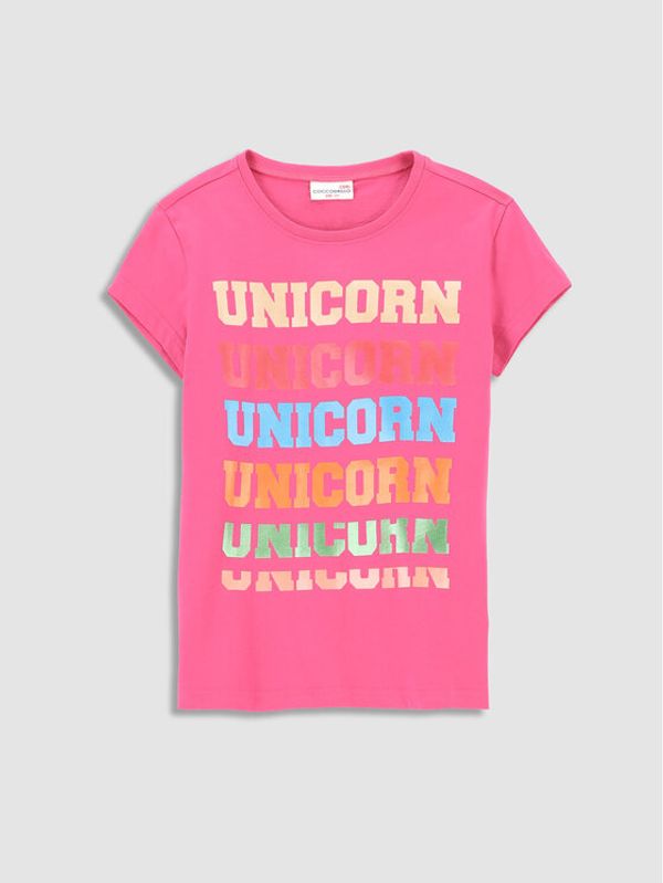 Coccodrillo Coccodrillo Тишърт WC3143201EVG Розов Regular Fit