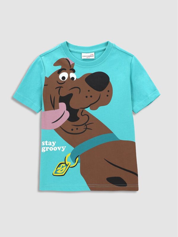 Coccodrillo Coccodrillo Тишърт WC3143202LIB Електриков Regular Fit