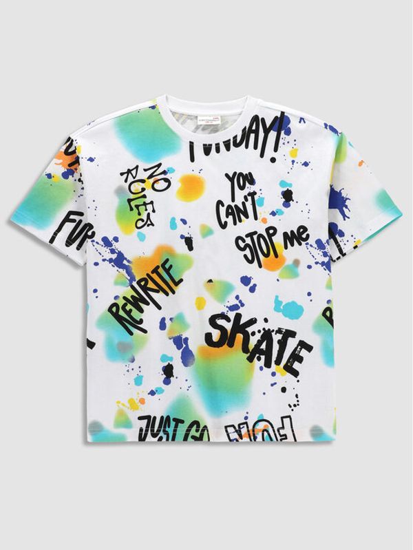 Coccodrillo Coccodrillo Тишърт WC3143202SKJ Бял Regular Fit