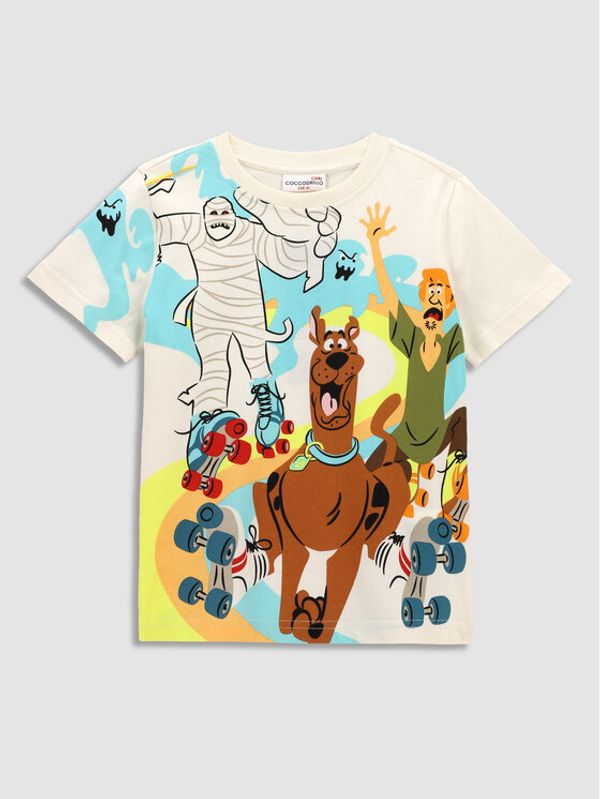 Coccodrillo Coccodrillo Тишърт WC3143203LIB Екрю Regular Fit