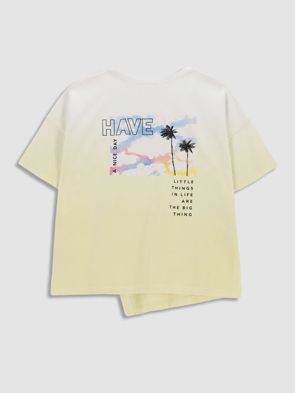 Coccodrillo Coccodrillo Тишърт WC3143205DRJ Зелен Regular Fit