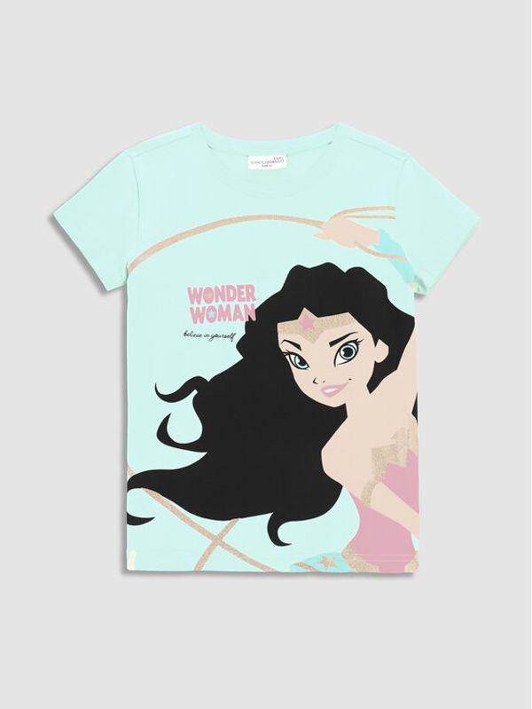 Coccodrillo Coccodrillo Тишърт WC3143208LIG Електриков Regular Fit