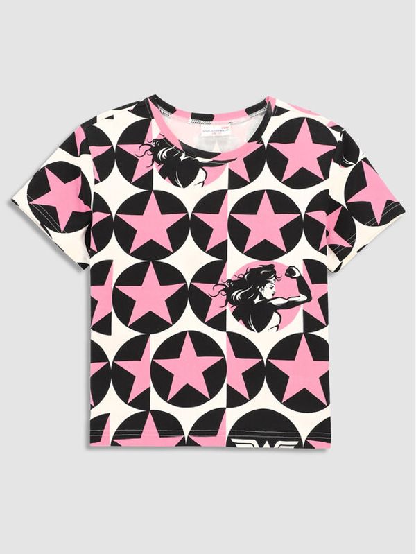 Coccodrillo Coccodrillo Тишърт WC3143211LIG Цветен Regular Fit