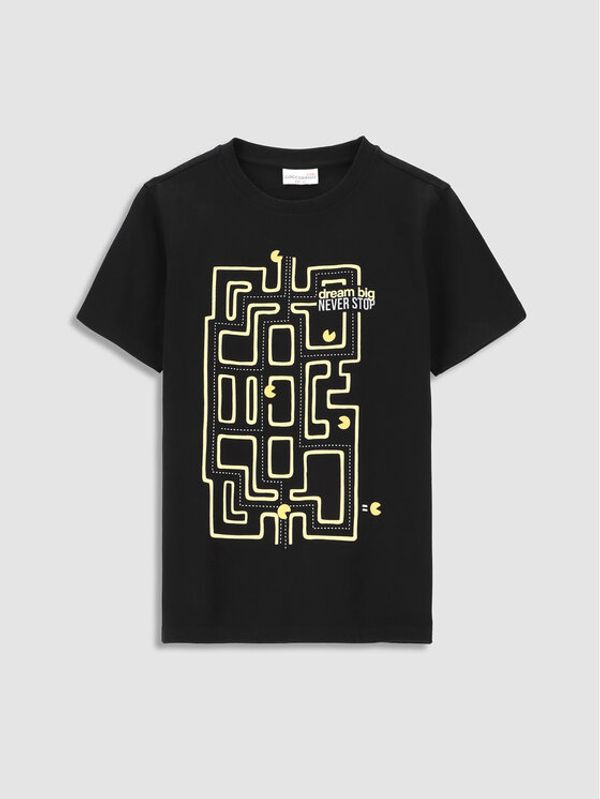 Coccodrillo Coccodrillo Тишърт WC3143219EVB Черен Regular Fit