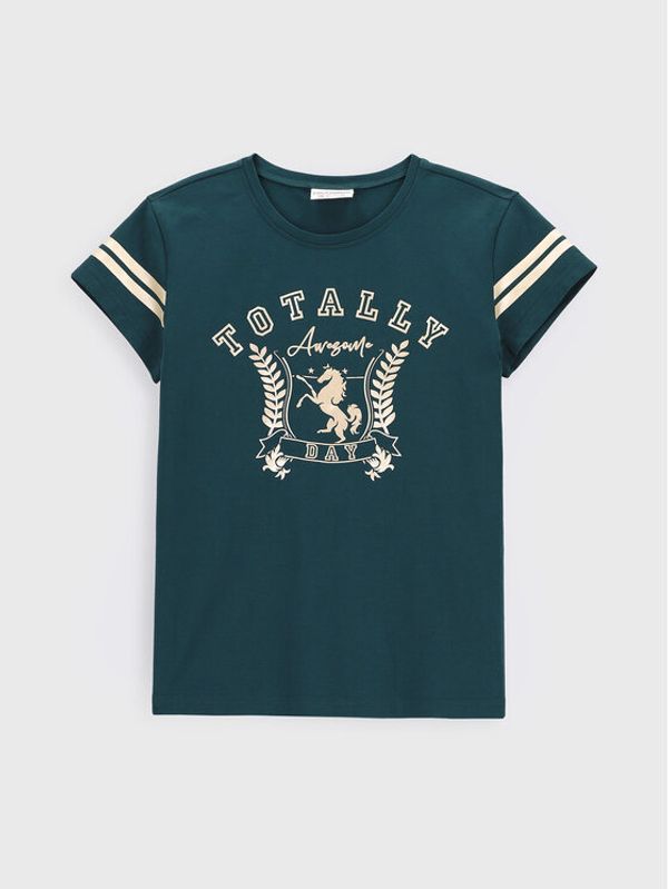 Coccodrillo Coccodrillo Тишърт ZC2143201AWJ Зелен Regular Fit