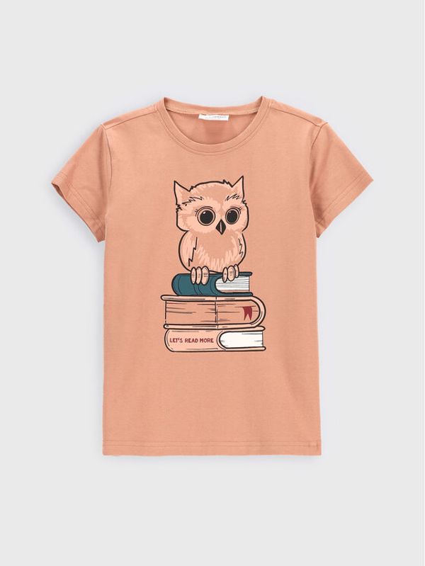 Coccodrillo Coccodrillo Тишърт ZC2143201AWK Розов Regular Fit