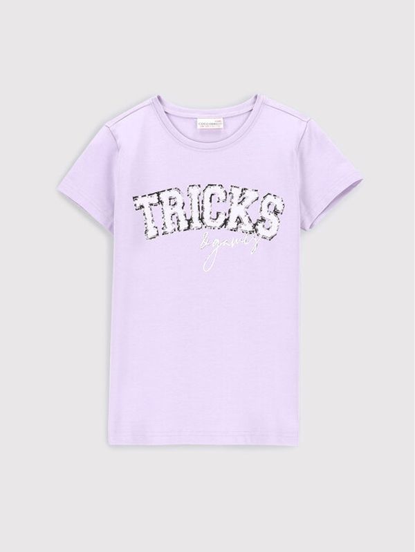 Coccodrillo Coccodrillo Тишърт ZC2143215EVG Виолетов Regular Fit