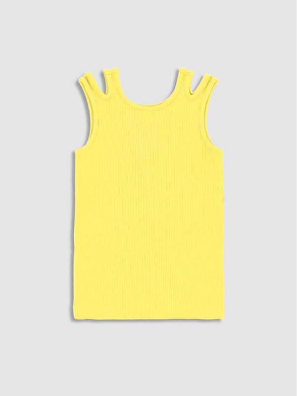 Coccodrillo Coccodrillo топ WC3143302JGK Жълт Regular Fit
