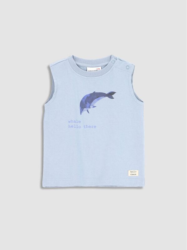 Coccodrillo Coccodrillo топ WC3143302NWN Син Regular Fit