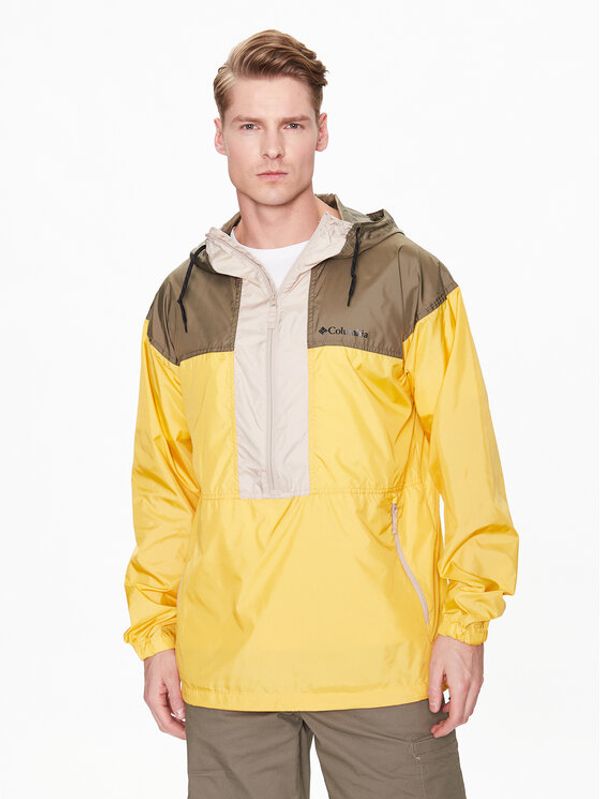 Columbia Columbia Анорак Flash Challenger 1988723 Жълт Regular Fit