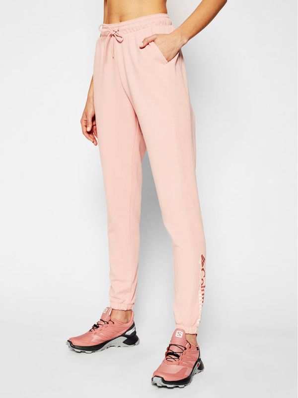 Columbia Columbia Долнище анцуг French Terry 1933261 Розов Regular Fit