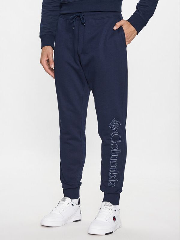 Columbia Columbia Долнище анцуг M CSC Logo™ Fleece Jogger II Син Regular Fit