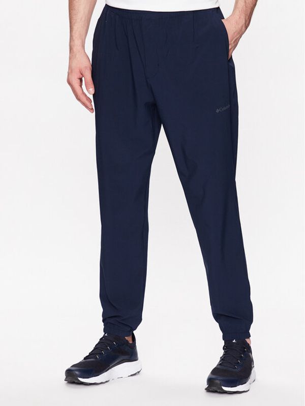 Columbia Columbia Outdoor панталони Hike™ 1990431 Тъмносин Regular Fit