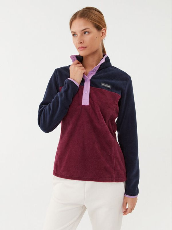 Columbia Columbia Полар Benton Springs™ 1/2 Snap Pullover Червен Regular Fit