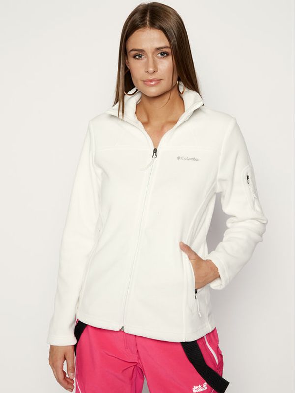 Columbia Columbia Полар Fast Trek EL6081 Бял Regular Fit