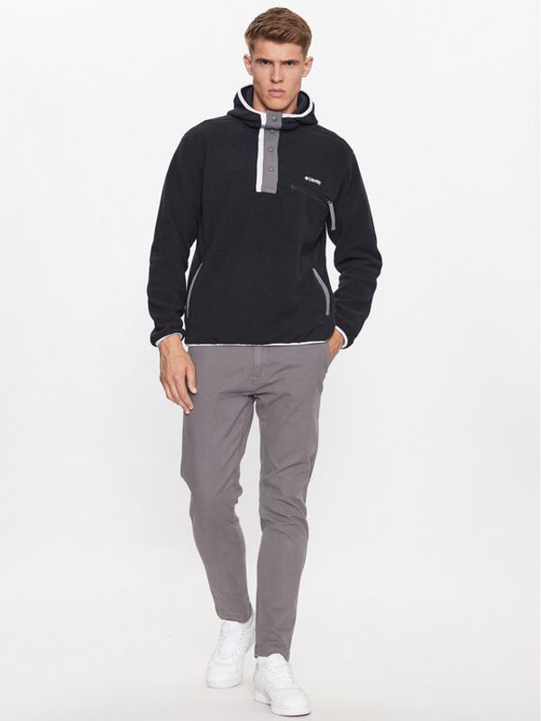Columbia Columbia Полар Helvetia™ Hoodie Черен Regular Fit