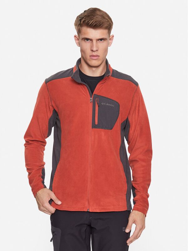 Columbia Columbia Полар Klamath Range™ Full Zip Оранжев Regular Fit