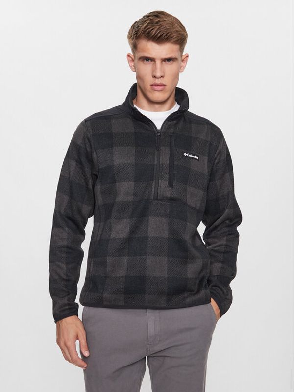 Columbia Columbia Полар Sweater Weather™ II Printed Half Zip Черен Regular Fit