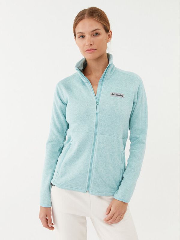 Columbia Columbia Полар W Sweater Weather™ Full Zip Зелен Regular Fit