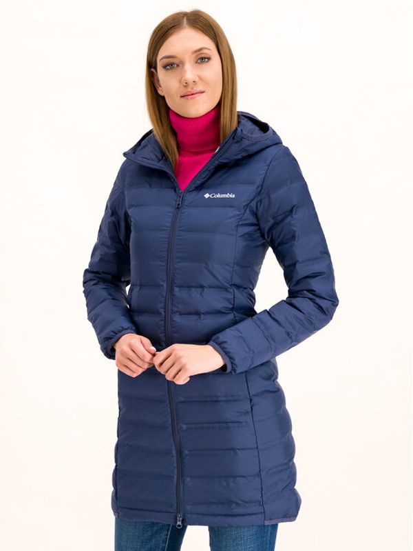 Columbia Columbia Пухено яке Down Long Jacket 1859672 Тъмносин Regular Fit