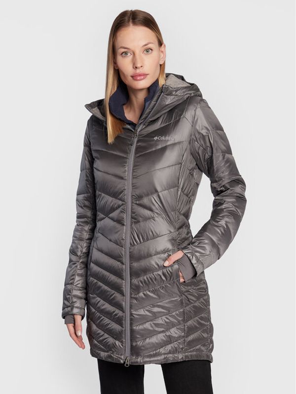 Columbia Columbia Пухено яке Joy Peak 1982661 Сив Regular Fit