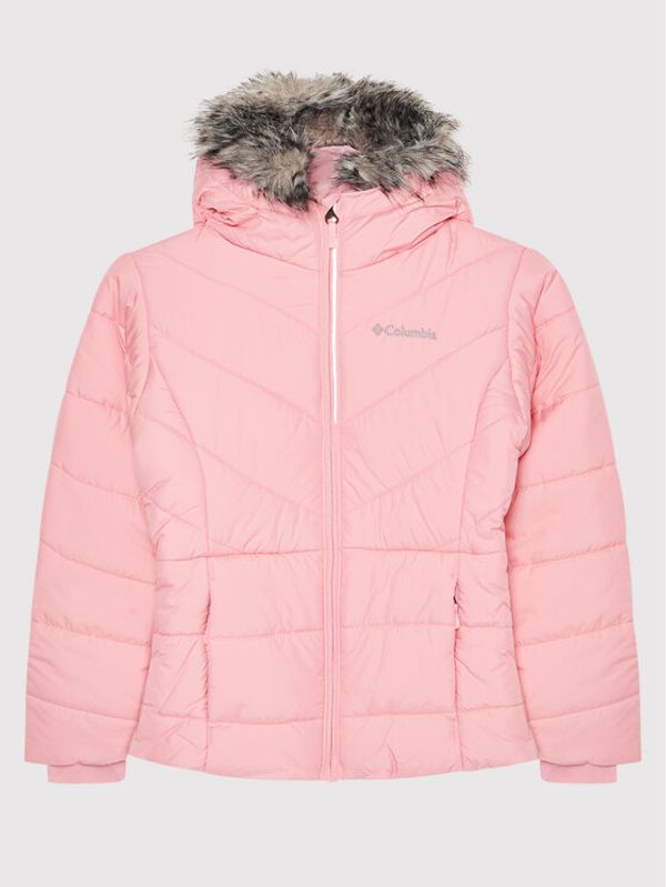 Columbia Columbia Пухено яке Katelyn Crest Jkt 1561851 Розов Slim Fit