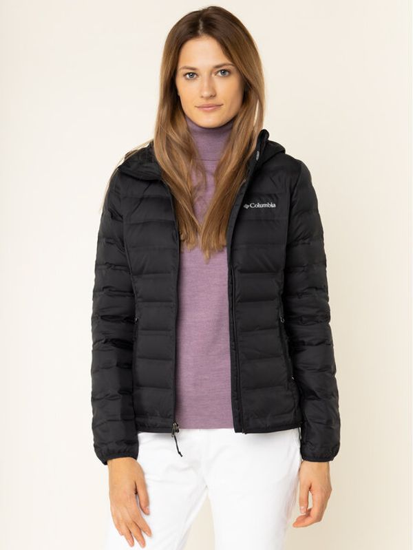 Columbia Columbia Пухено яке Lake 1859682 Черен Slim Fit