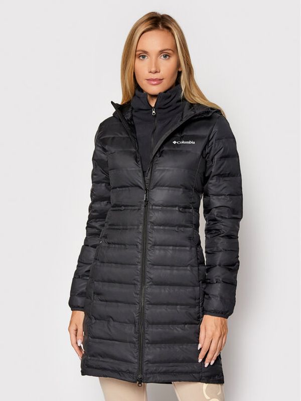 Columbia Columbia Пухено яке Lake 22 1859672 Черен Slim Fit