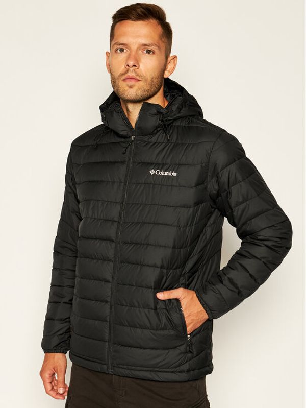Columbia Columbia Пухено яке Powder Lite 1693931 Черен Regular Fit
