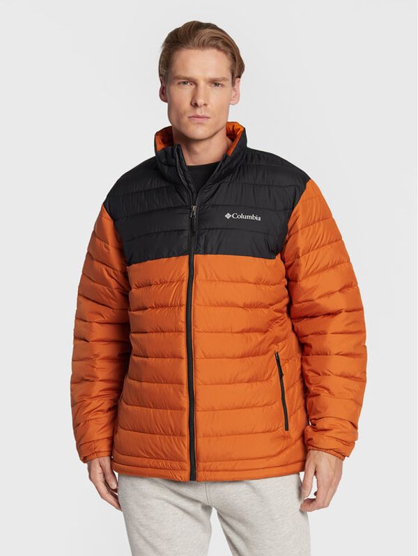 Columbia Columbia Пухено яке Powder Lite 1698001 Оранжев Regular Fit
