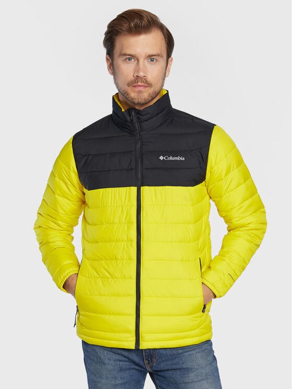 Columbia Columbia Пухено яке Powder Lite 1698001716 Жълт Regular Fit