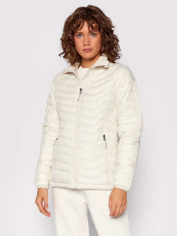 Columbia Columbia Пухено яке Powder lite 1699061190 Бежов Slim Fit
