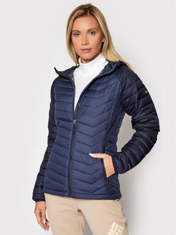 Columbia Columbia Пухено яке Powder Lite 1699071 Тъмносин Slim Fit