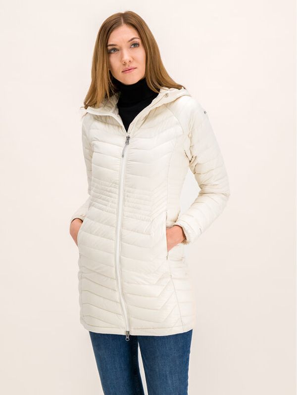 Columbia Columbia Пухено яке Powder Lite 1748311 Бежов Slim Fit