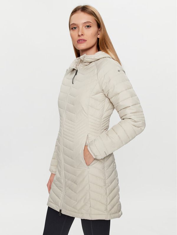 Columbia Columbia Пухено яке Powder Lite™ 1748311 Бежов Regular Fit
