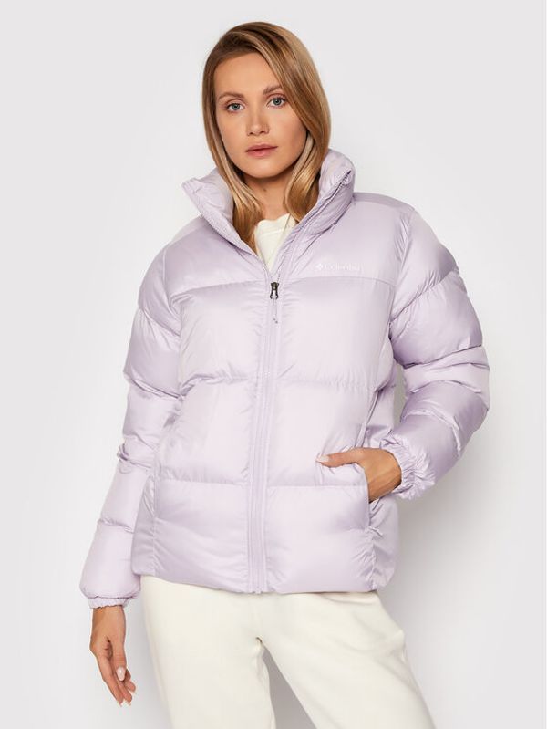 Columbia Columbia Пухено яке Puffect 1864781 Виолетов Regular Fit