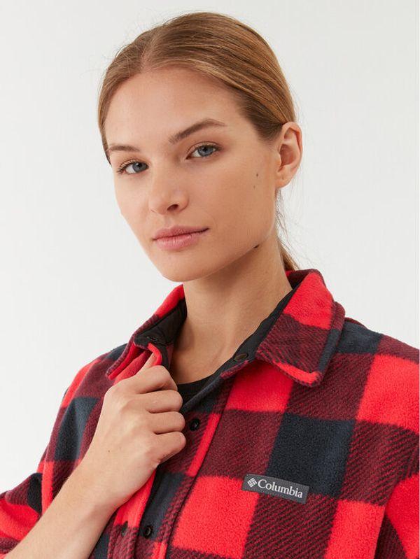 Columbia Columbia Риза Benton Springs™ Shirt Jacket Червен Regular Fit