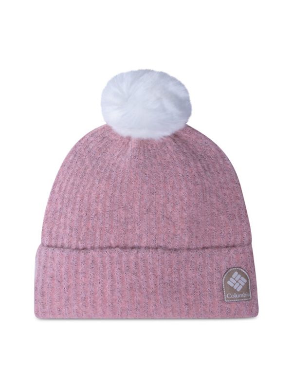 Columbia Columbia Шапка Winter Blur Pom Pom Beanie CU0036 Розов