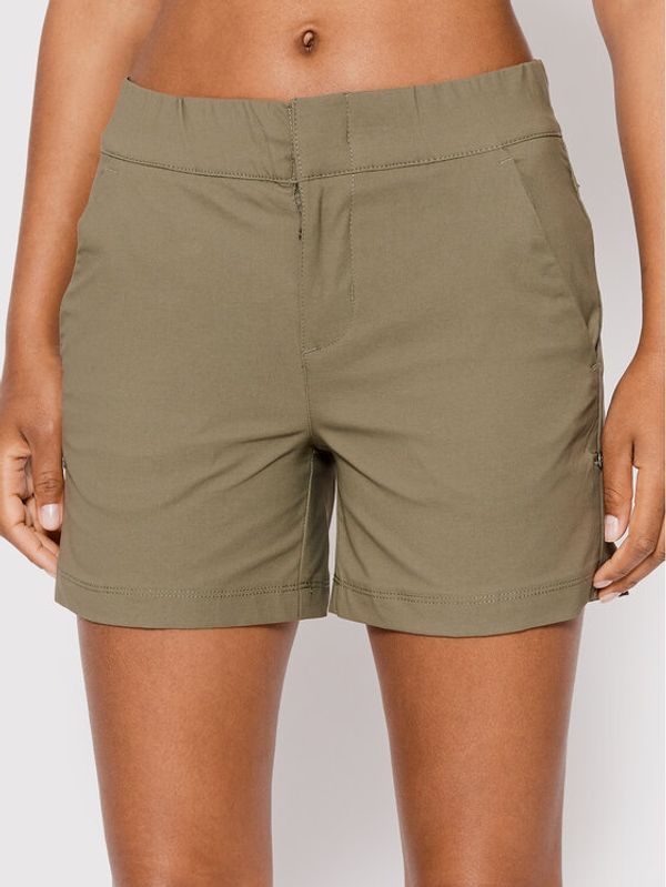 Columbia Columbia Шорти от плат Firwood Camp™ II 1885313 Зелен Regular Fit