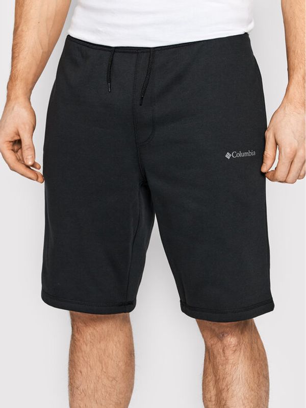 Columbia Columbia Спортни шорти Logo 1884601 Черен Regular Fit