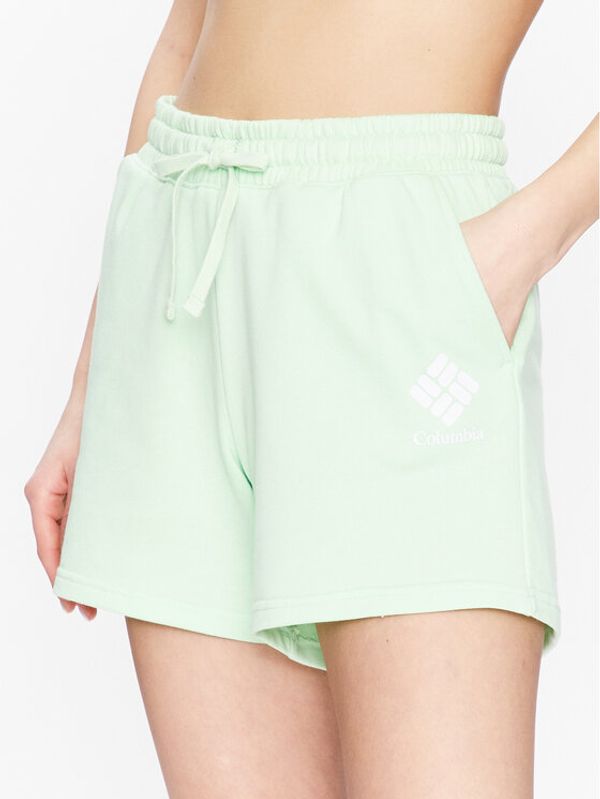 Columbia Columbia Спортни шорти Logo™ III French Terry 2032941 Зелен Regular Fit