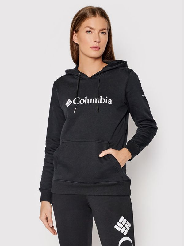 Columbia Columbia Суитшърт Logo 1895751 Черен Regular Fit