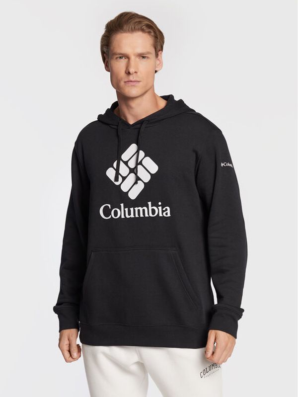 Columbia Columbia Суитшърт Trek 1957913 Черен Regular Fit