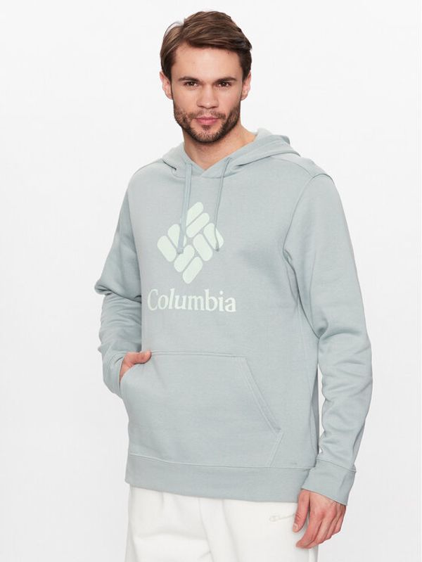 Columbia Columbia Суитшърт Trek 1957913 Зелен Regular Fit