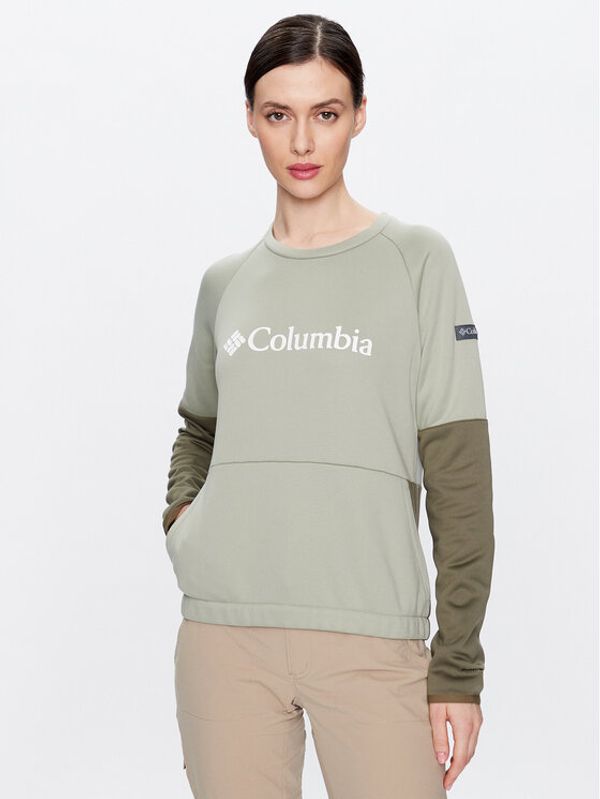 Columbia Columbia Суитшърт Windgates 1991793 Зелен Regular Fit