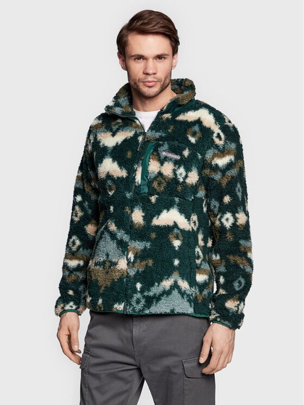 Columbia Columbia Суитшърт Winter Pass 1866565 Зелен Regular Fit