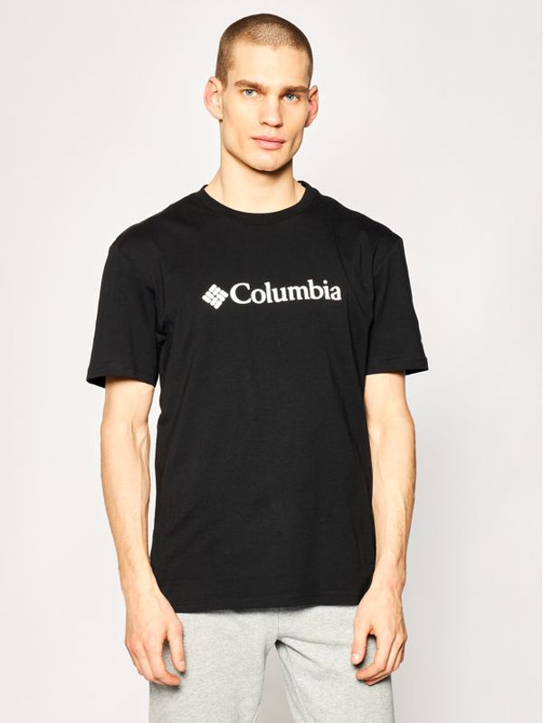 Columbia Columbia Тишърт CSC Basic Logo EM2180 Черен Regular Fit